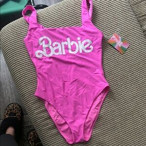Bright Pink One-Piece Swimsuit